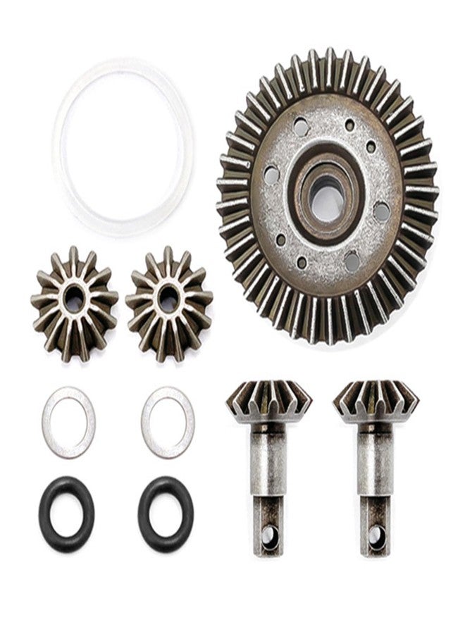 Dantenron RC Metal Differential Gear Diff Gear Assembly Set Upgraded Parts Compatible with 1:10 Short Course Truck Car Traxxas Slash 4X4 / Stampede 4X4 / Rustle 4X4 / Huanqi 727 Upgraded Parts - Image 1